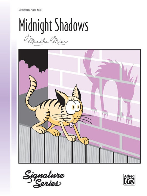 Midnight Shadows - Elementary Piano Solo