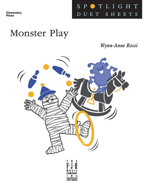 Monster Play - Elementary Piano Duet Solo