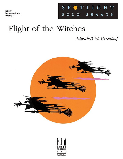 Flight of the Witches - Early Intermediate Piano Solo