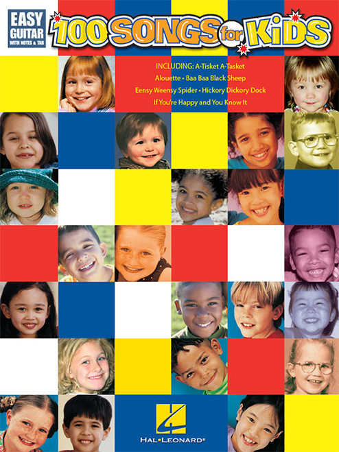 100 Songs for Kids - Easy Guitar with Notes & Tab