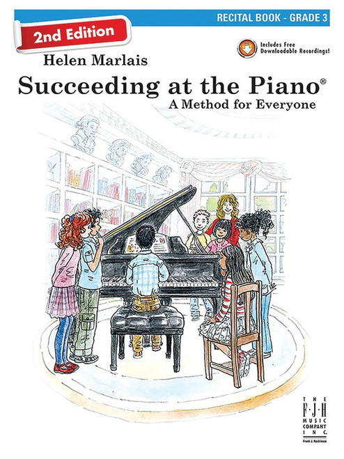Succeeding at the Piano: Recital Book Grade 3 (Audio Access Included) - Piano/Keyboard