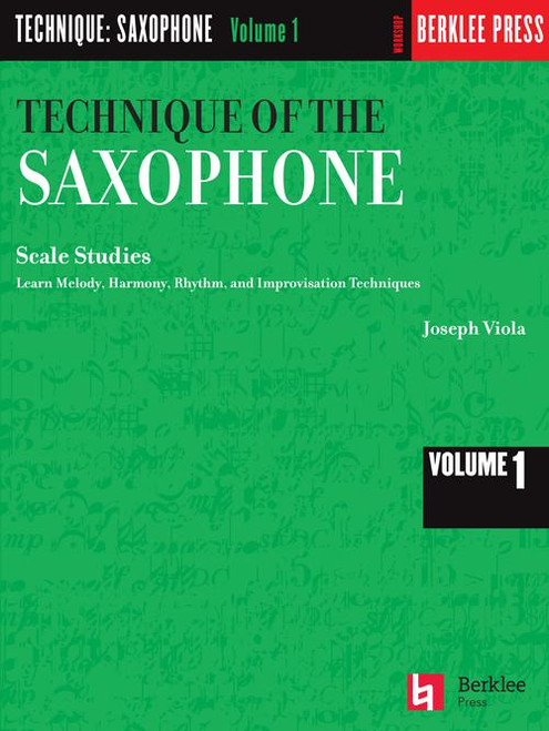 Technique of the Saxophone Volume 1: Scale Studies