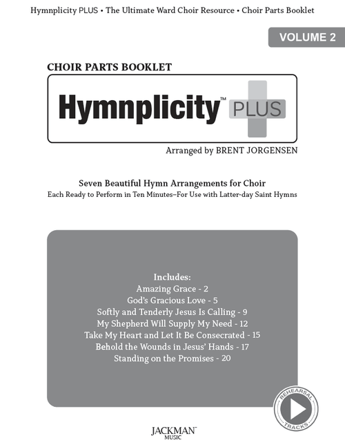 Hymnplicity Plus Volume 2 (Audio Access Included) - Choir Parts