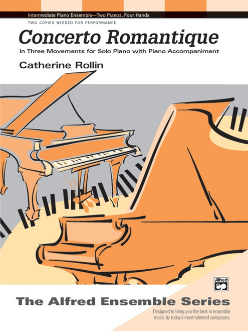 Concerto Romantique - Intermediate Piano Ensemble (2 Pianos, 4 Hands)