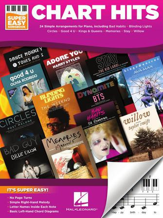 Super Easy Songbook: Chart Hits