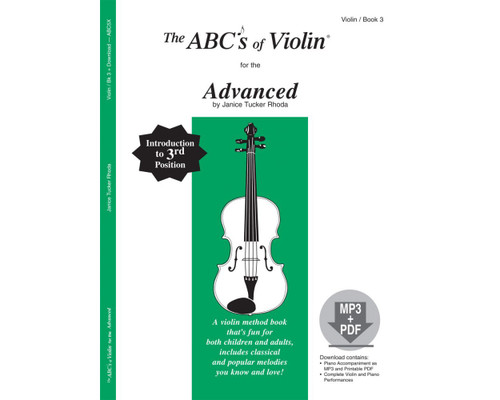 ABC's of Violin for the Advanced Book 3 (Audio Access Included)