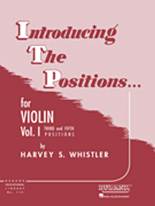 Harvey Whistler - Introducing the Positions for Violin Volume 1 (Third and Fifth Positions)