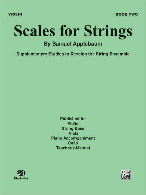 Scales for Strings Book Two - Violin by Samuel Applebaum