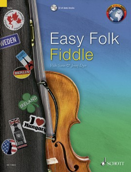 Easy Folk Fiddle (Book/CD Set) by Vicki Swan & Jonny Dyer