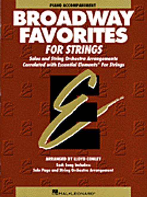 Broadway Favorites for Strings Piano Accompaniment by Lloyd Conley