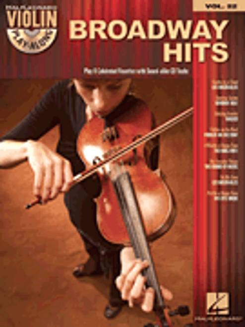 Hal Leonard Violin Play-Along Series Volume 22: Broadway Hits (Book/CD Set)