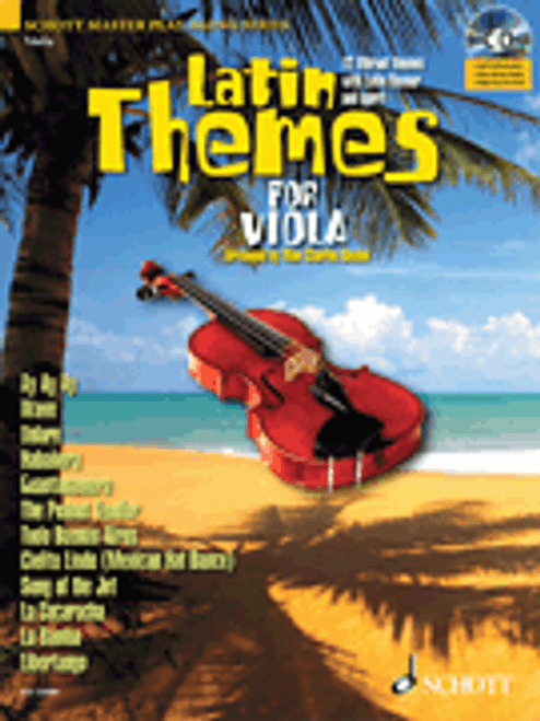 Latin Themes for Viola (Book/CD Set) by Max Charles Davies