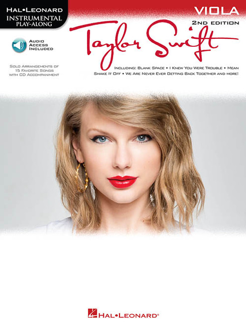 Hal Leonard Instrumental Play-Along for Viola: Taylor Swift 2nd Edition (with Audio Access)