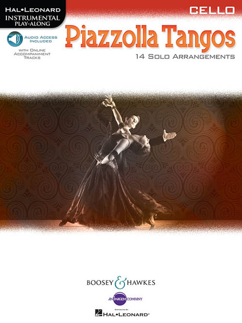 Hal Leonard Instrumental Play-Along for Cello: Piazzolla Tangos (with Audio Access)