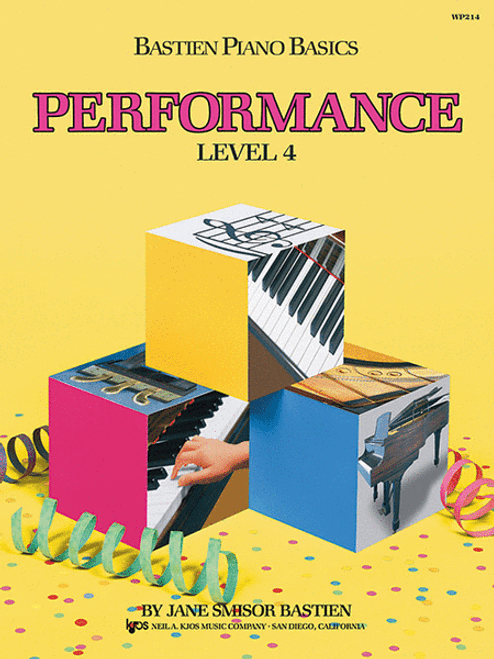 Bastien Piano Basics - Performance - Level 4