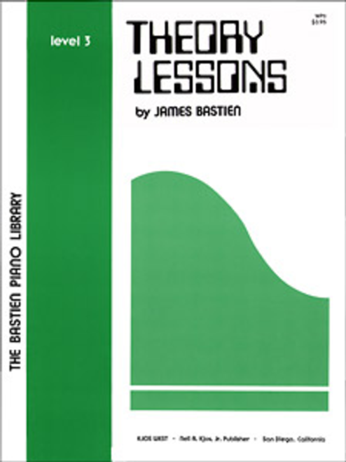 Bastien Piano Lilbrary - Theory Lessons - Level 3