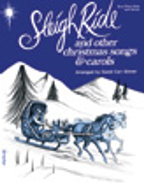 Sleigh Ride And Other Carols Easy Piano Solo with Words Songbook