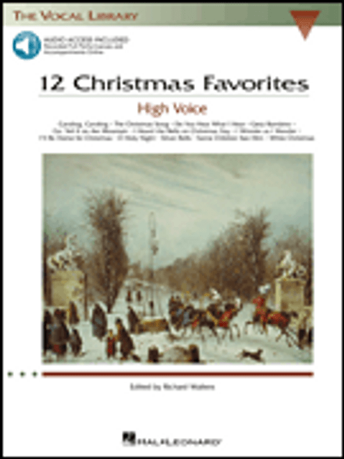 12 Christmas Favorites - High Voice - (Audio Access Included) - Vocal Collections