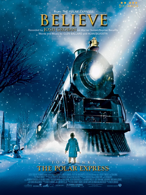 Believe (from The Polar Express) - 5 Finger Piano