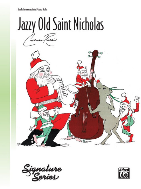 Jazzy Old Saint Nicholas - Early Intermediate Piano Solo