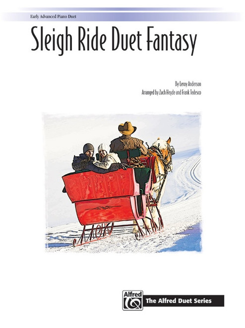 Sleigh Ride Duet Fantasy - Early Advanced Piano Duet