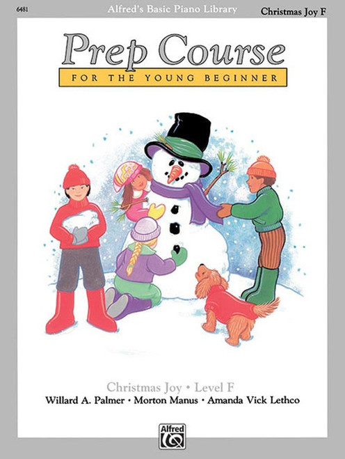 Alfred Basic Prep Course for the Young Beginner: Christmas Joy - Level F