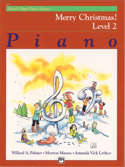 Alfred's Basic Piano Library: Merry Christmas! - Level 2