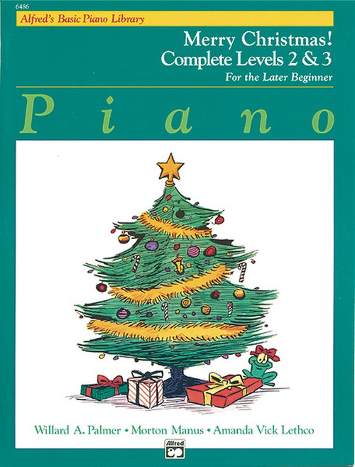 Alfred's Basic Piano Library: Merry Christmas! Complete - Level 2 & 3