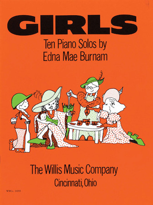 Girls: 10 Piano Solos by Edna Mae Burnam
