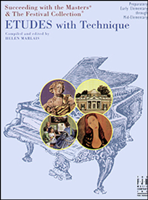 FJH Succeeding with the Masters & the Festival Collection: Etudes with Technique - Preparatory: Early Elementary/Mid-Elementary