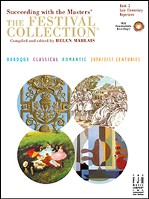 FJH Succeeding with the Masters: The Festival Collection - Book 2: Late Elementary (with Online Download Access)