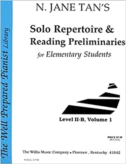 Tan - Solo Repertoire & Reading Preliminaries for Elementary Students - Level 2-B, Volume 1