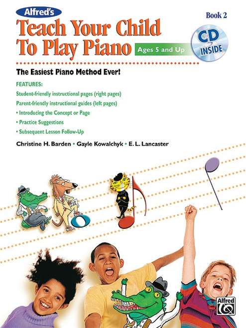 Teach Your Child to Play Piano Book 2 (Book/CD Set)