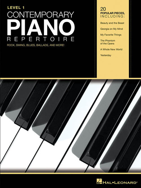 Contemporary Piano Repertoire Level 1 in Big-Note Piano