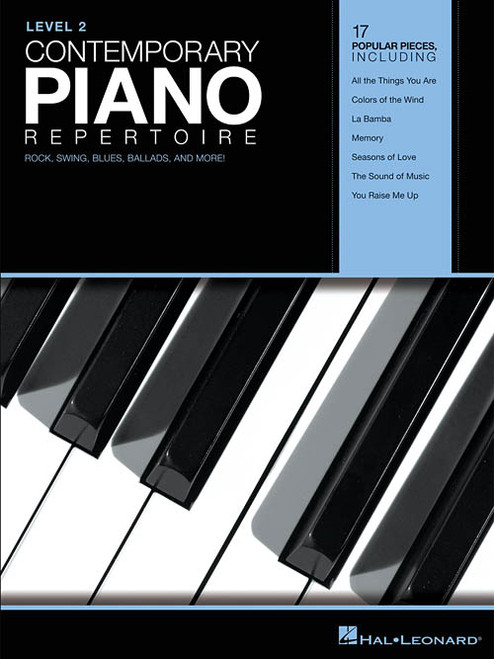 Contemporary Piano Repertoire Level 2 in Big-Note Piano