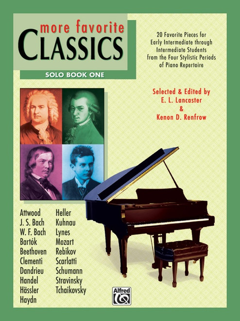 More Favorite Classics Solo Book 1 for Intermediate to Advanced Piano