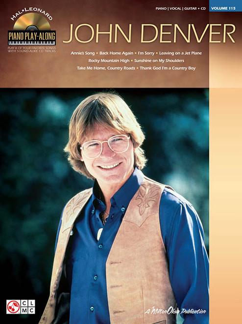 Hal Leonard Piano Play-Along Volume 115 - John Denver (Book/CD Set) for Piano / Vocal / Guitar