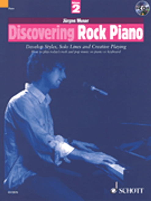 Jürgen Moser: Discovering Rock Piano - Volume 2 (Book/CD Set) for Intermediate to Advanced Piano/Keyboard