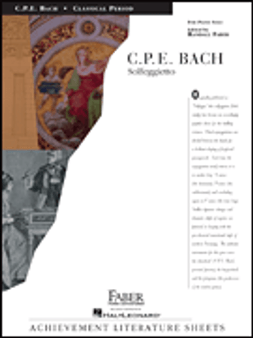 C.P.E. Bach - Solfeggietto Single Sheet for Intermediate to Advanced Piano