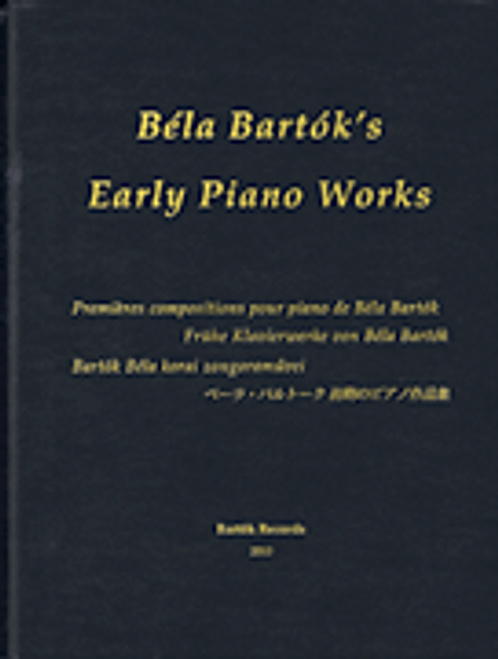 Béla Bartók's Early Piano Works for Intermediate to Advanced Piano