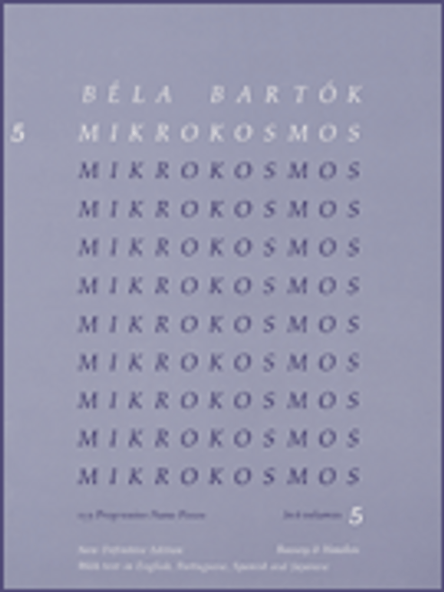 Béla Bartók - Mikrokosmos Volume 5 for Intermediate to Advanced Piano