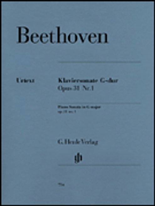Beethoven - Piano Sonata in G Major, Op. 31, No.1 Single Sheet (Urtext) for Intermediate to Advanced Piano