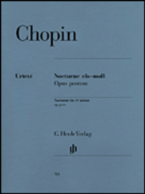 Chopin - Nocturne in C# Minor (Lento con gran espressione) Single Sheet (Urtext) for Intermediate to Advanced Piano