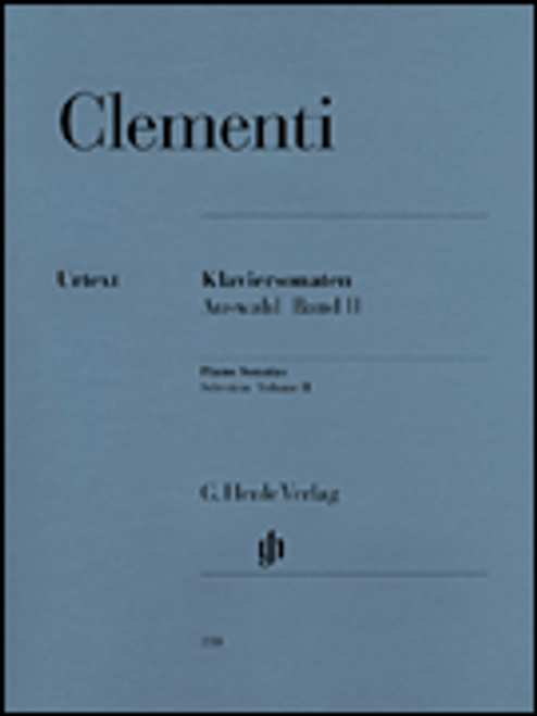 Clementi - Piano Sonatas, Selection, Volume 2 (Urtext) for Intermediate to Advanced Piano