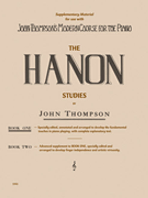 The Hanon Studies by John Thompson, Book 1 for Elementary/Easy Piano
