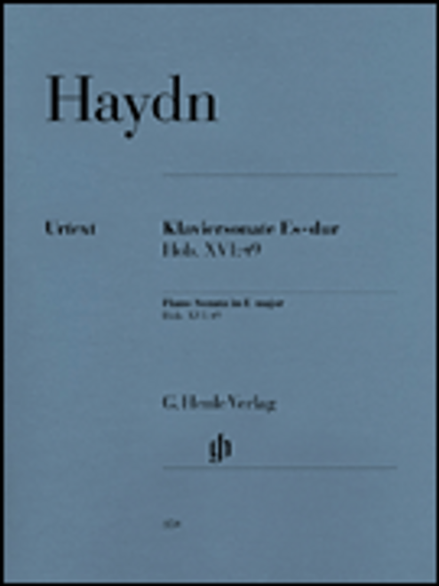 Haydn - Piano Sonata in E♭ Major, Hob. XVI:49 Single Sheet (Urtext) for Intermediate to Advanced Piano