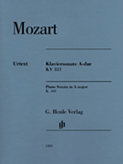 Mozart - Piano Sonata in A Major Alla Turca K.331 (300i) Single Sheet (Urtext) for Intermediate to Advanced Piano
