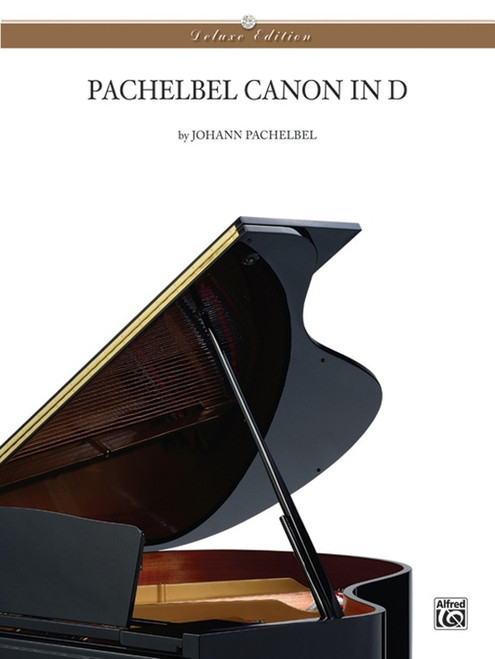 Pachelbel - Canon in D Single Sheet (Alfred Deluxe Edition) for Late Intermediate Piano