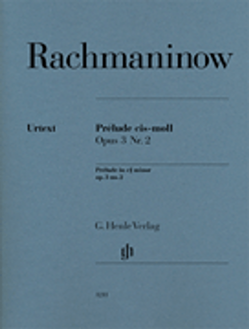 Rachmaninoff - Prelude in C# Minor, Op. 3, No.2 Single Sheet (Urtext) for Intermediate to Advanced Piano