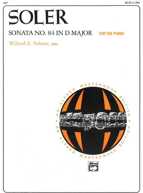 Soler - Sonata No. 84 in D Major Single Sheet (Alfred Masterwork Edition) for Intermediate to Advanced Piano